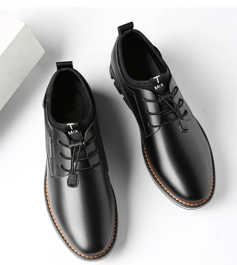 British Casual Single Shoes Leather Shoes Formal Shoes