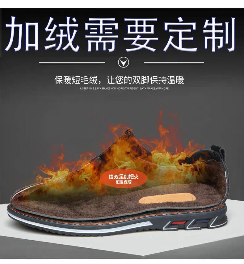 British Casual Single Shoes Leather Shoes Formal Shoes