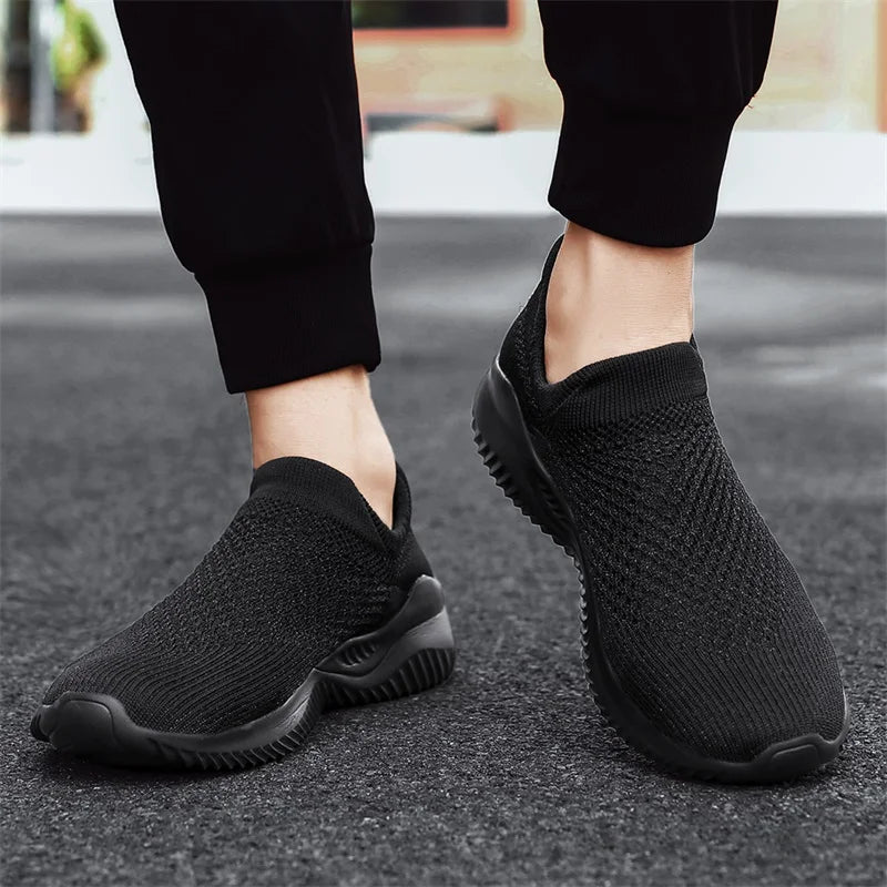 New Mesh Autumn Shoes For Men Loafers Breathable Men's Sneakers