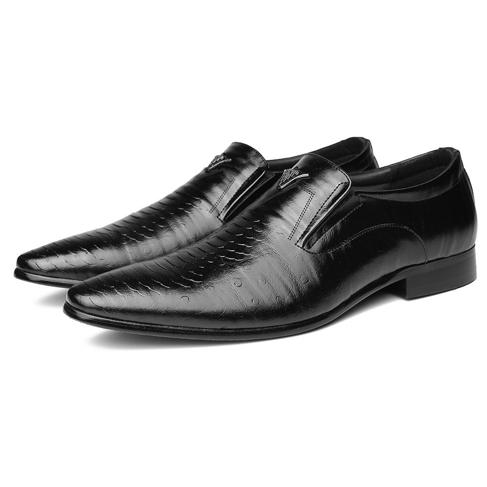 Retro Men's Dress Shoes Summer Casual Office Business Shoes