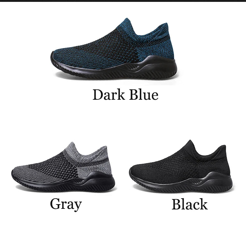 New Mesh Autumn Shoes For Men Loafers Breathable Men's Sneakers