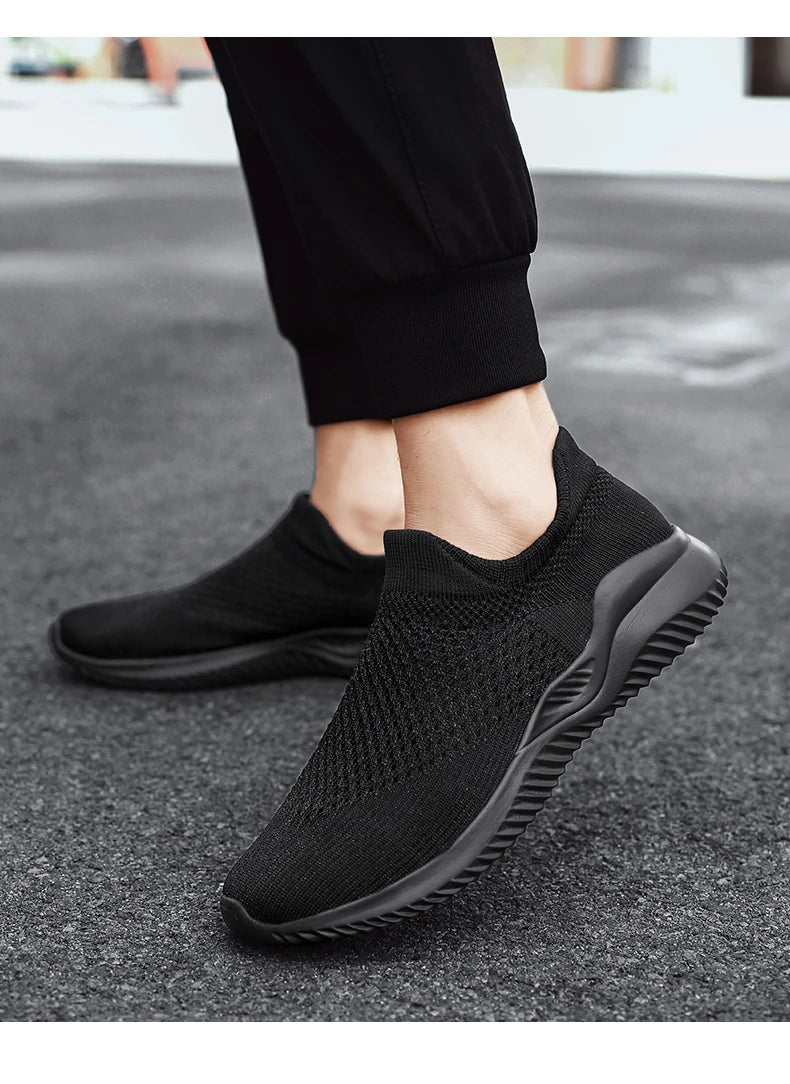 New Mesh Autumn Shoes For Men Loafers Breathable Men's Sneakers