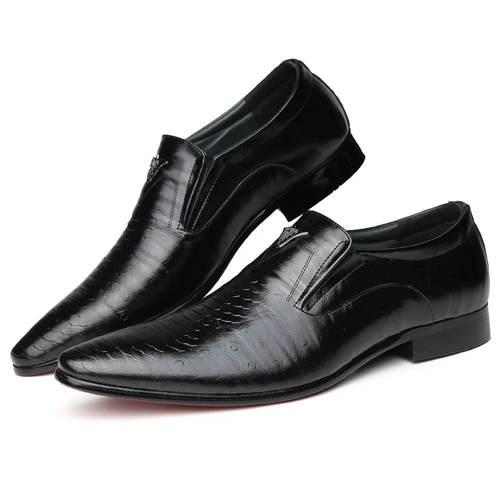 Retro Men's Dress Shoes Summer Casual Office Business Shoes