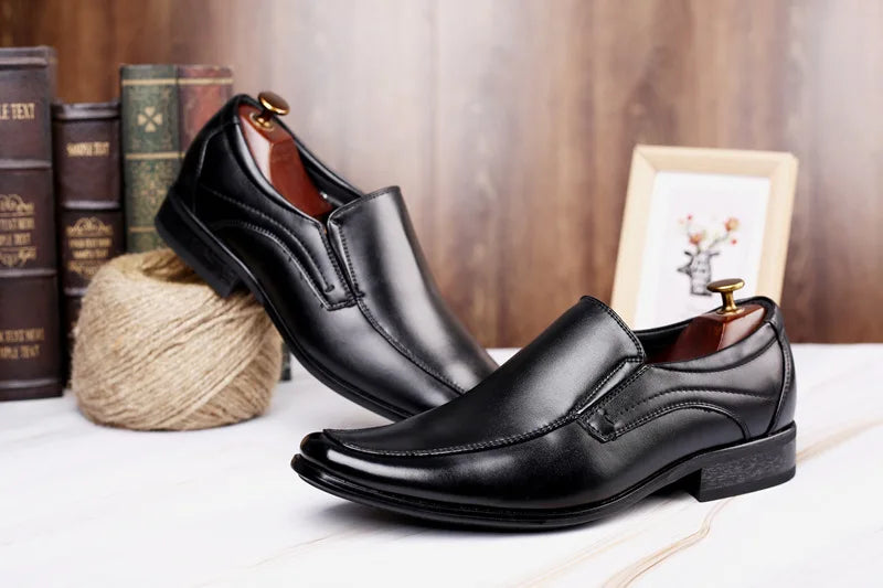 Business Leather Shoes for Men Classic Dress Shoes Male