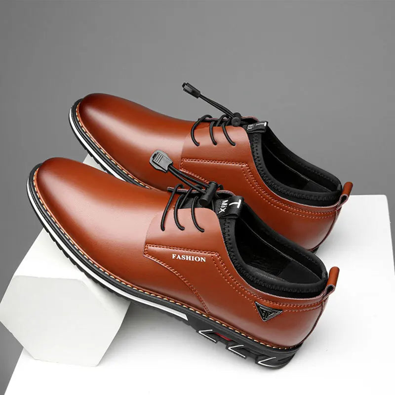 British Casual Single Shoes Leather Shoes Formal Shoes