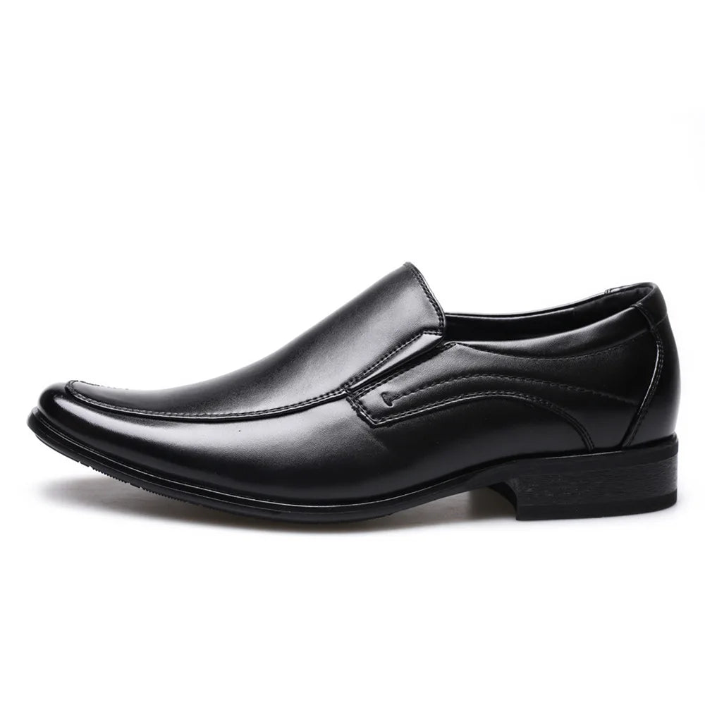 Business Leather Shoes for Men Classic Dress Shoes Male