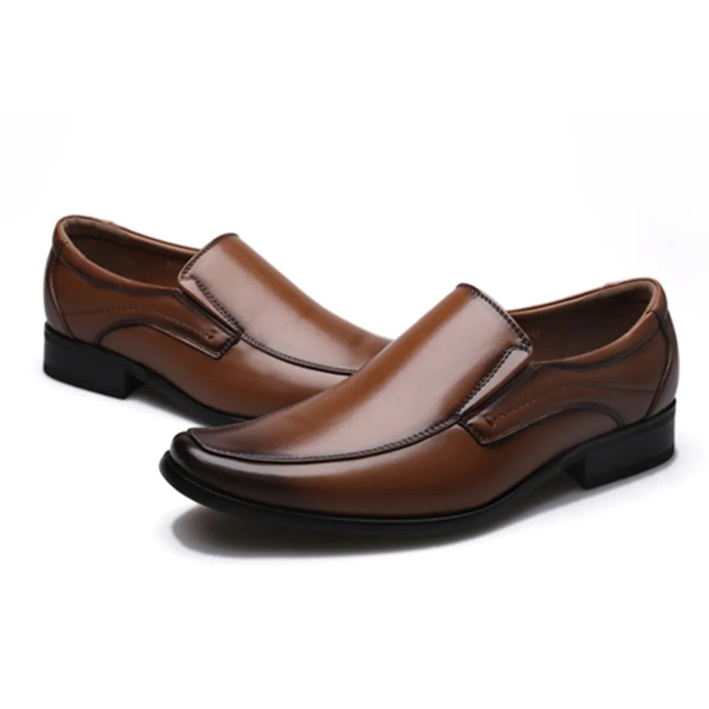 Business Leather Shoes for Men Classic Dress Shoes Male