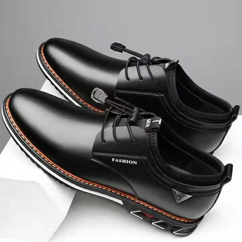 British Casual Single Shoes Leather Shoes Formal Shoes