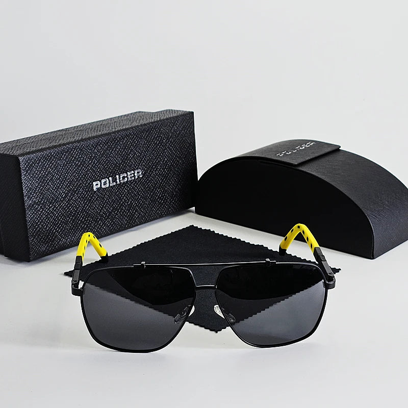 Luxury brand Policer Sunglasses Polarized for Men