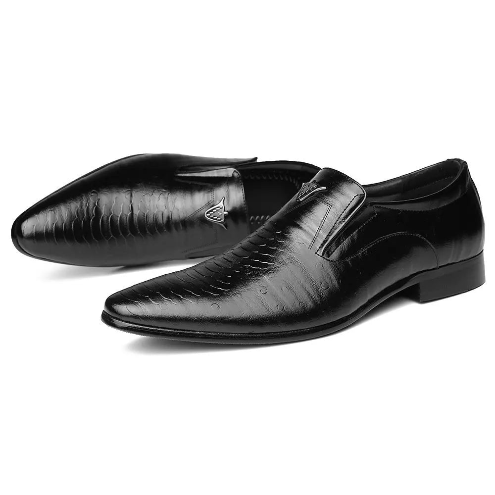 Retro Men's Dress Shoes Summer Casual Office Business Shoes