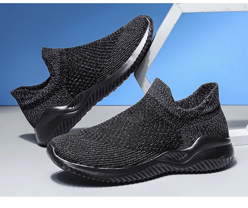 New Mesh Autumn Shoes For Men Loafers Breathable Men's Sneakers