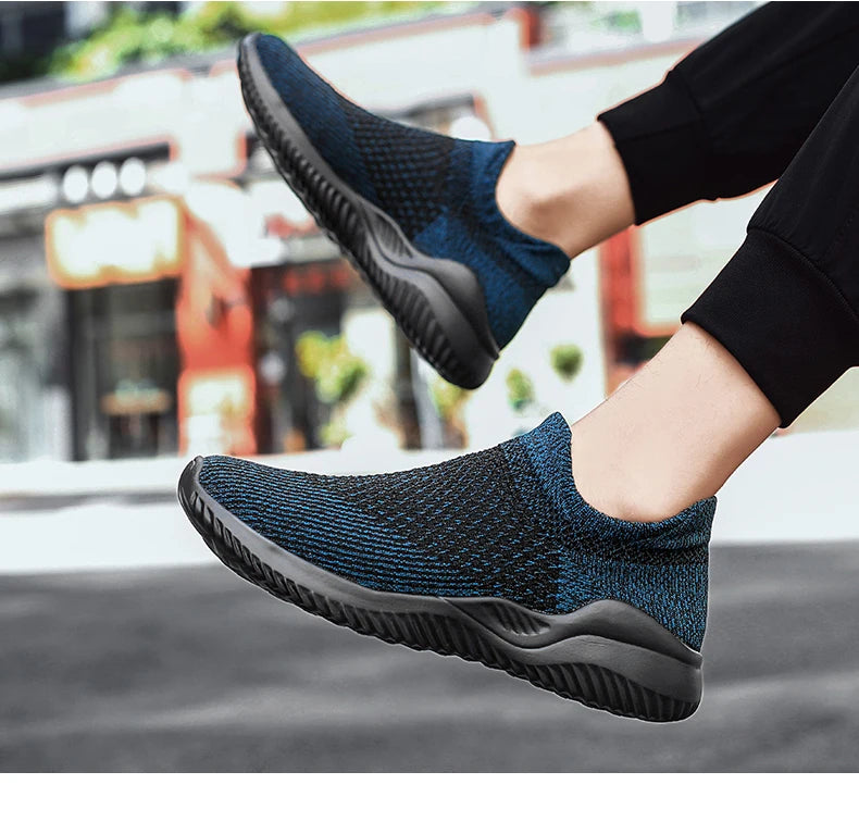 New Mesh Autumn Shoes For Men Loafers Breathable Men's Sneakers