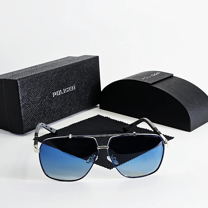 Luxury brand Policer Sunglasses Polarized for Men