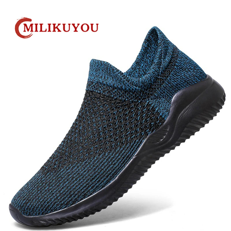 New Mesh Autumn Shoes For Men Loafers Breathable Men's Sneakers