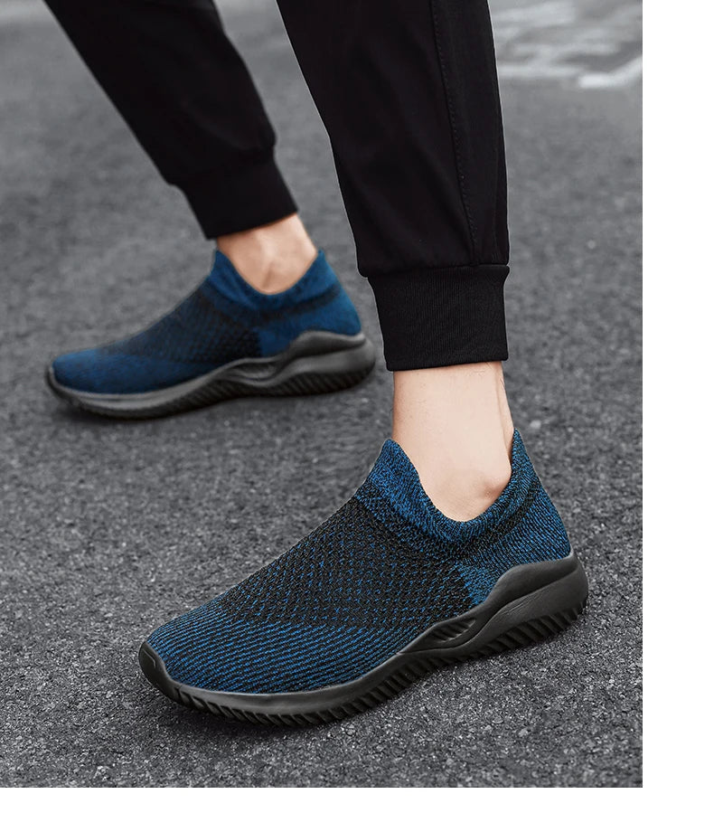 New Mesh Autumn Shoes For Men Loafers Breathable Men's Sneakers