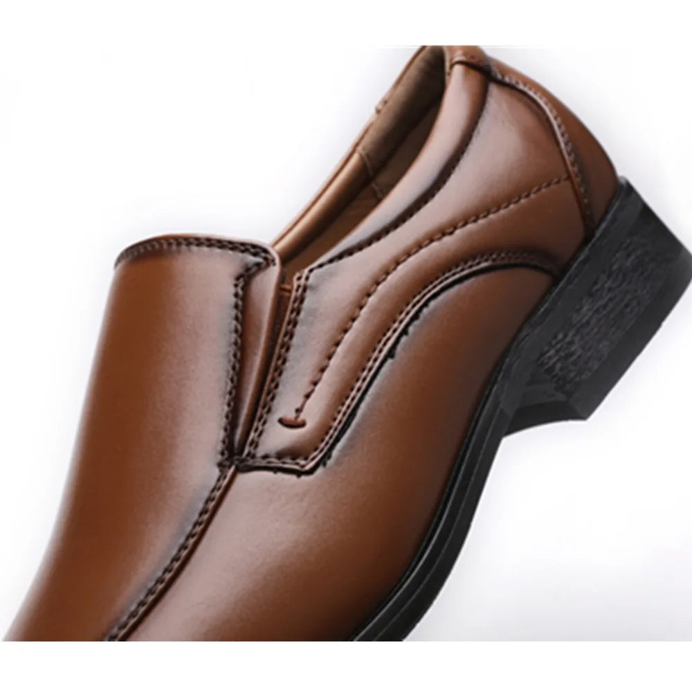 Business Leather Shoes for Men Classic Dress Shoes Male