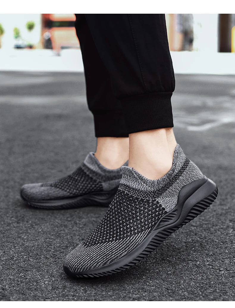 New Mesh Autumn Shoes For Men Loafers Breathable Men's Sneakers