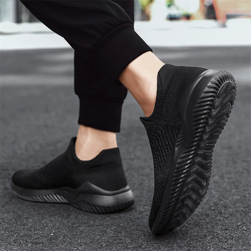 New Mesh Autumn Shoes For Men Loafers Breathable Men's Sneakers